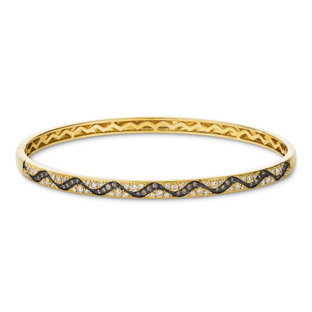 LE VIAN Chocolate diamond Bangle Bracelet